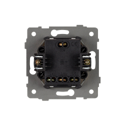 Механизм выключателя трехклавишный непроходной SWT-MK03-PL-WH-V (250V, 10A) (Arlight, -) 049896