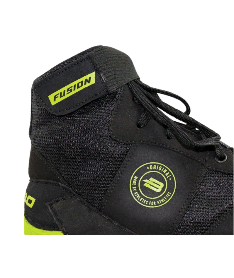 Борцовки BoyBo Fusion, черно-зелёные