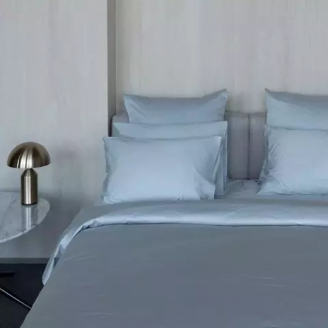 Постельное белье семейное Mollen светло-серое