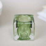 Подсвечник «ICE» 5*5 см, Изумруд