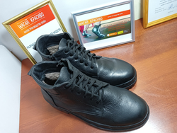 Ботинки 46р мужские зимние из натуральной кожи на подкладе 50% шерсти. Подошва ТЭП. Увеличенная полнота (8-9)