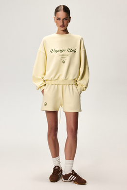 Шорты с принтом Ваниль