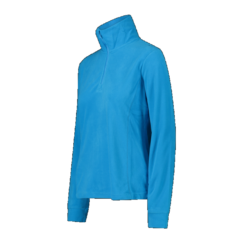 Толстовка флисовая CMP Women's Arctic Fleece turtleneck top, артикул 3G27836, цвет TURCHESE (L704)