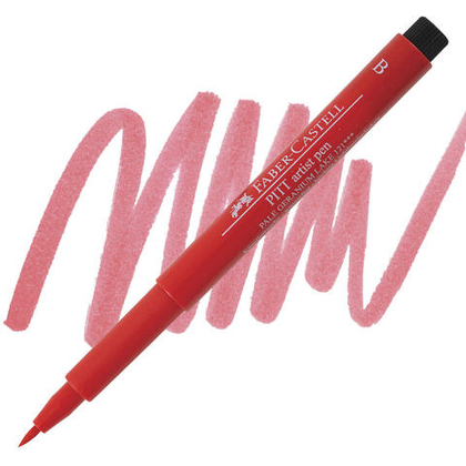 Faber-Castell Pitt Pen (B). 121 Pale Geranium Lake