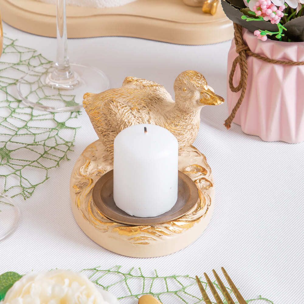Подсвечник Уточка Ханни Айвори