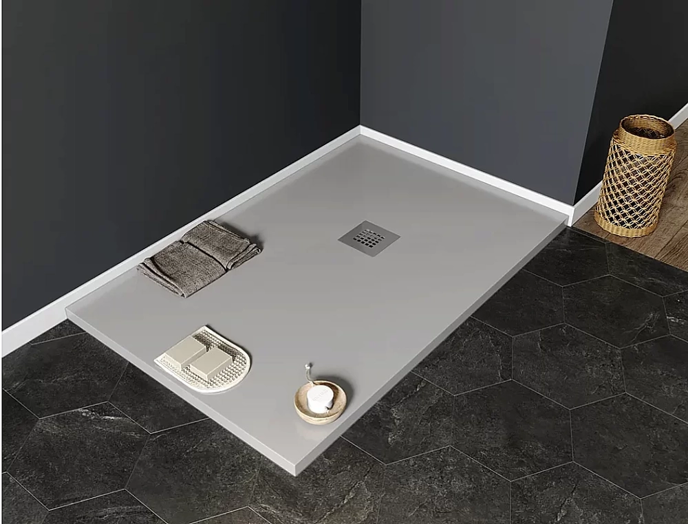 Душевой поддон Aquanet Pleasure 160х80 серый