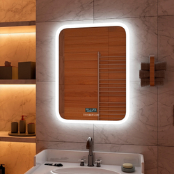 Зеркало "Glamour  Led" 700х900 с музыкальным блоком, подогревом