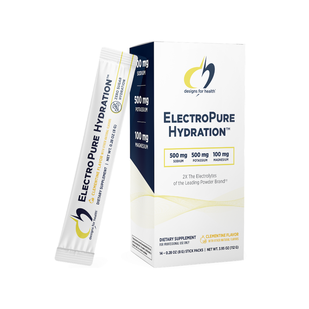 Designs For Health - ELPHYD - ElectroPure™ Hydration - 14 stick packs