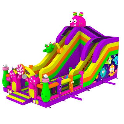 Коммерческий надувной батут «Звёздное приключение» 12*6*9 м