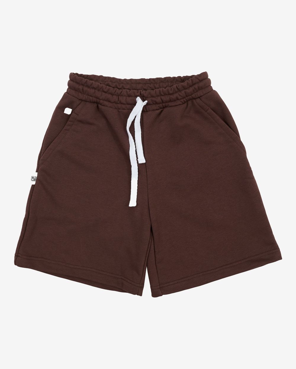 Шорты One Two Wide Shorts LOGO French Roast