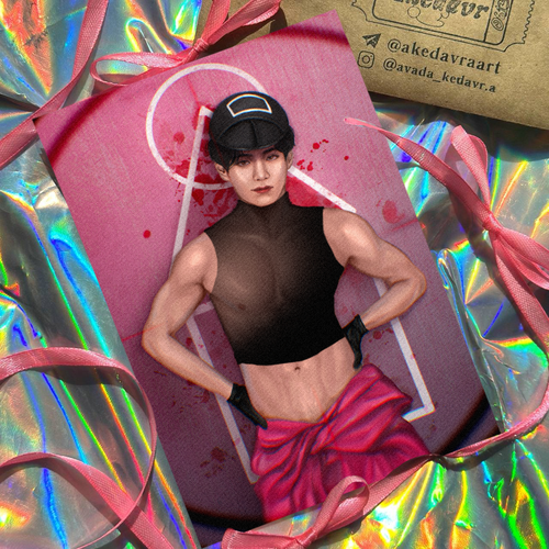 Арт принт / Akedavr / BTS / Тэхён #2