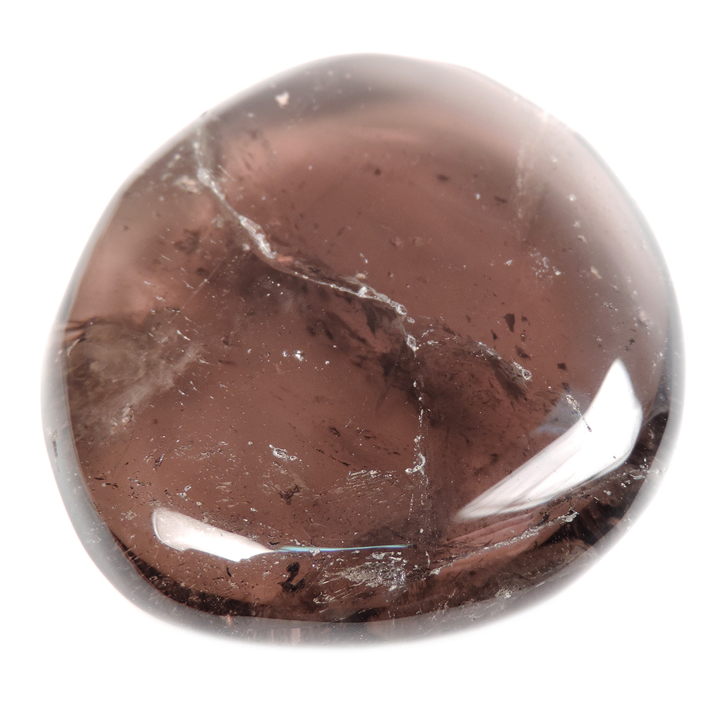 Галтель-"мыльце" кварц дымчатый асс.