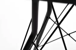 "Конте" интерьерный стол из HPL круглый Ø70см, цвет "серый гранит"