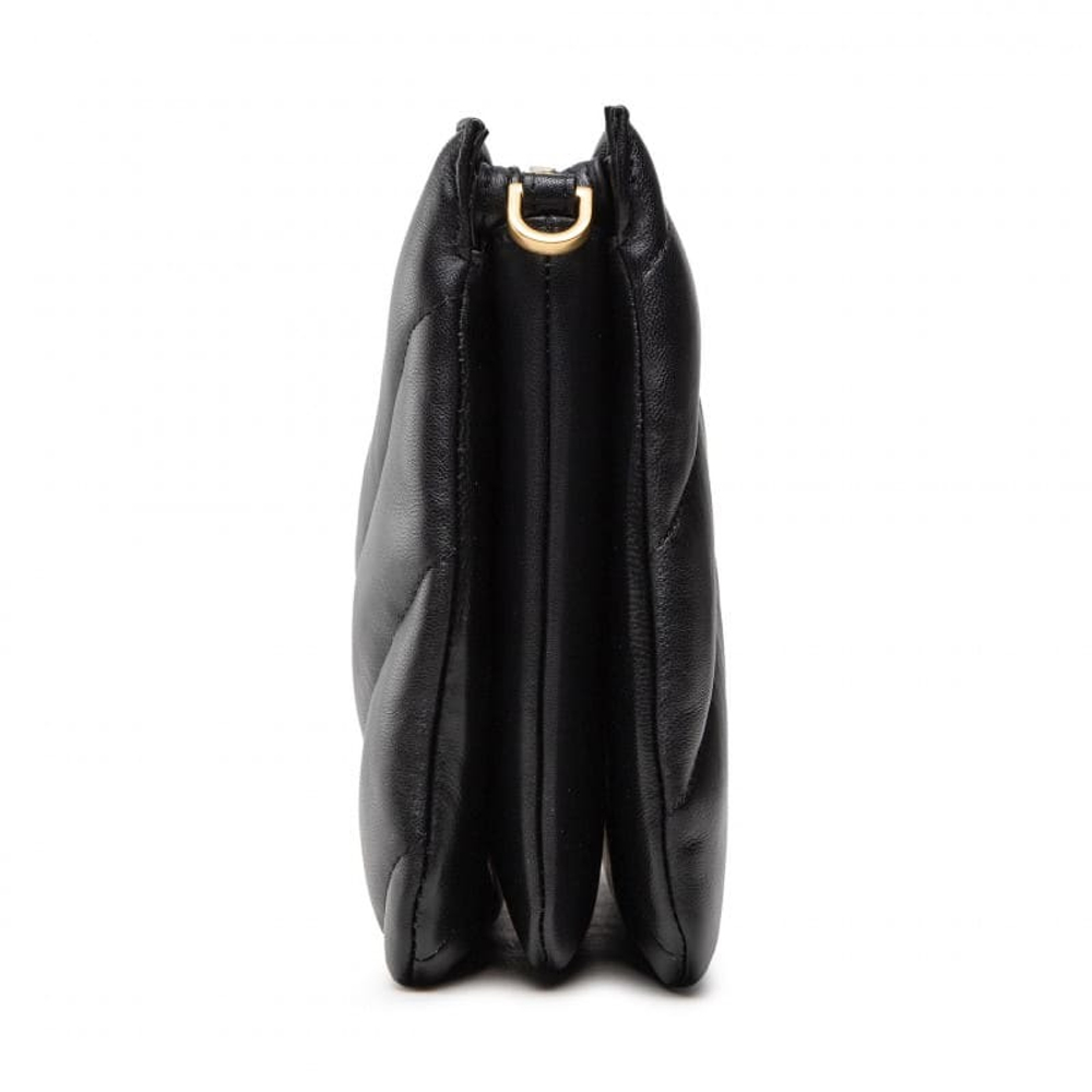 SMALL TWINS BAG MAXI QUILT – black