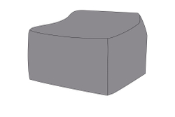 Защитный чехол на кресло Гранада 100×90×56 см, цвет серый