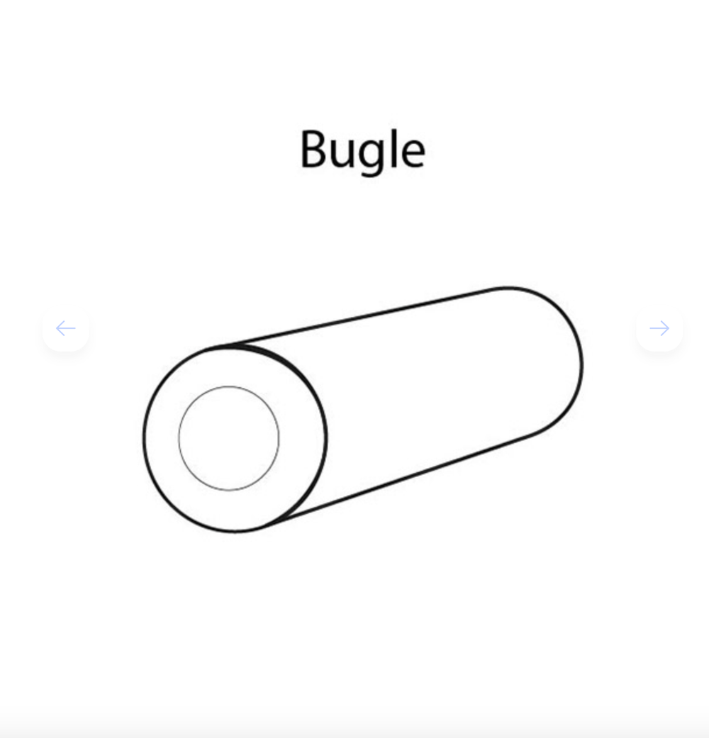 Бисер Япония "TOHO" СТЕКЛЯРУС (BUGLE) №3 9 мм 5 х 5 г №0121белоснежный/перламутровый