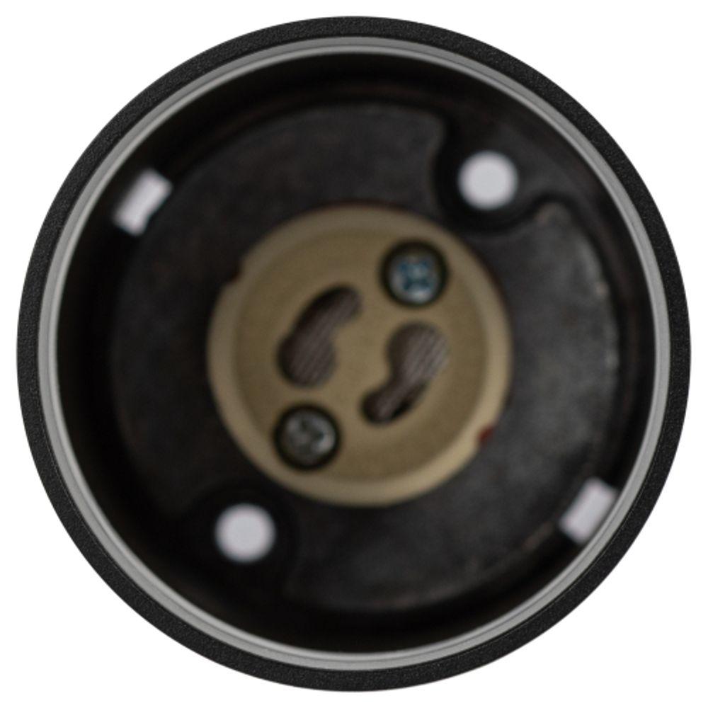 Светильник настенно-потолочный спот ЭРА OL50 BK MR16 GU10 IP20 черный | Накладные светильники