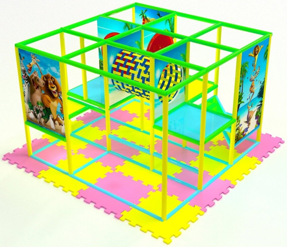 Детский игровой лабиринт «Лимпопо»12,25м² (3,5*3,5*2,5м)