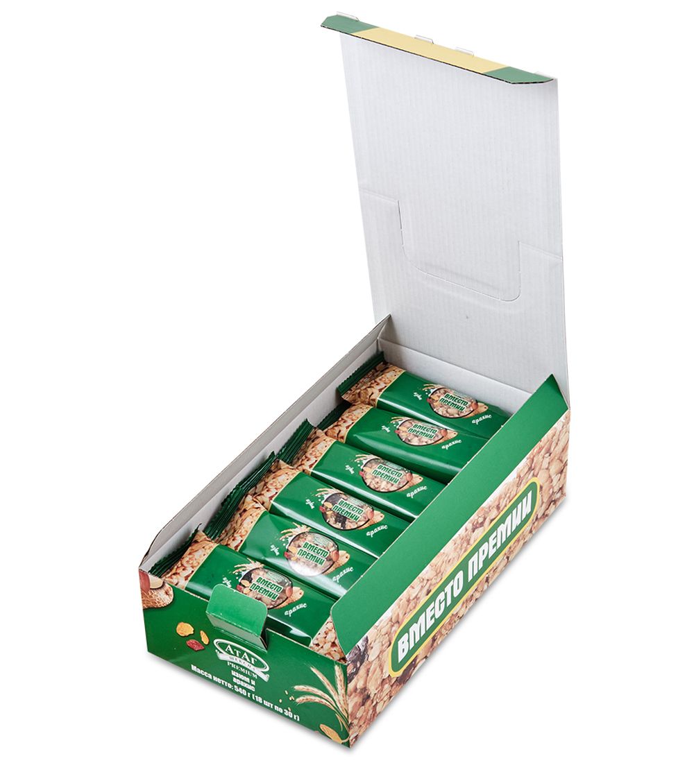 AT-103/1 Мюсли изюм-арахис «Вместо премии» 18*30 гр