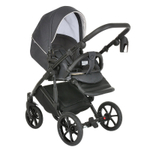 Коляска Tutis Mimi Style 3 в 1 New 2024 №042 Black Marble (Темно-серый)