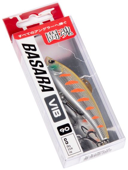Воблер тонущий вертикальный LJ Pro Series  BASARA VIB S 90.00/339