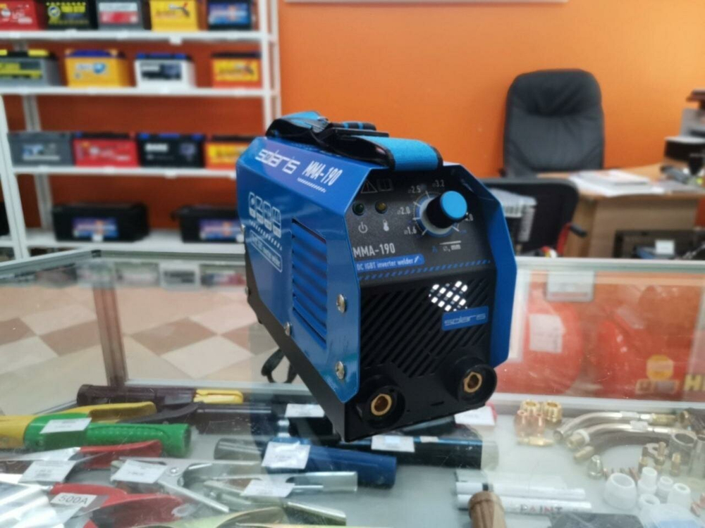 Инвертор сварочный SOLARIS MMA-190 5.6кВт 20-190А(MMA-190)