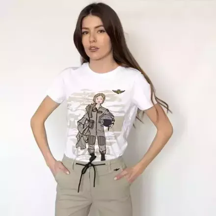 Женская футболка Aeronautica Militare