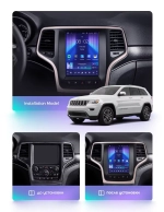Магнитола для Jeep Grand Cherokee 2013-2022 WK2 - Teyes TPRO 2 экран 9.7" в стиле "Тесла" на Android 10, ТОП процессор, 4G SIM-слот