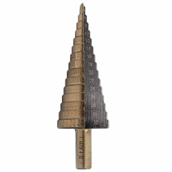 Сверло ступенчатоеHSS4241( 4-32мм)в блистере RockForce##Rock FORCE RF-44739