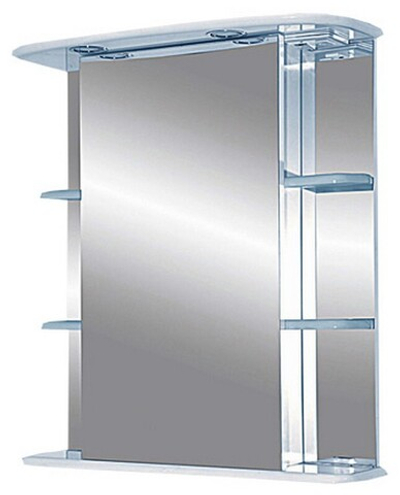 Зеркальный шкаф Misty Магнолия 65 правый