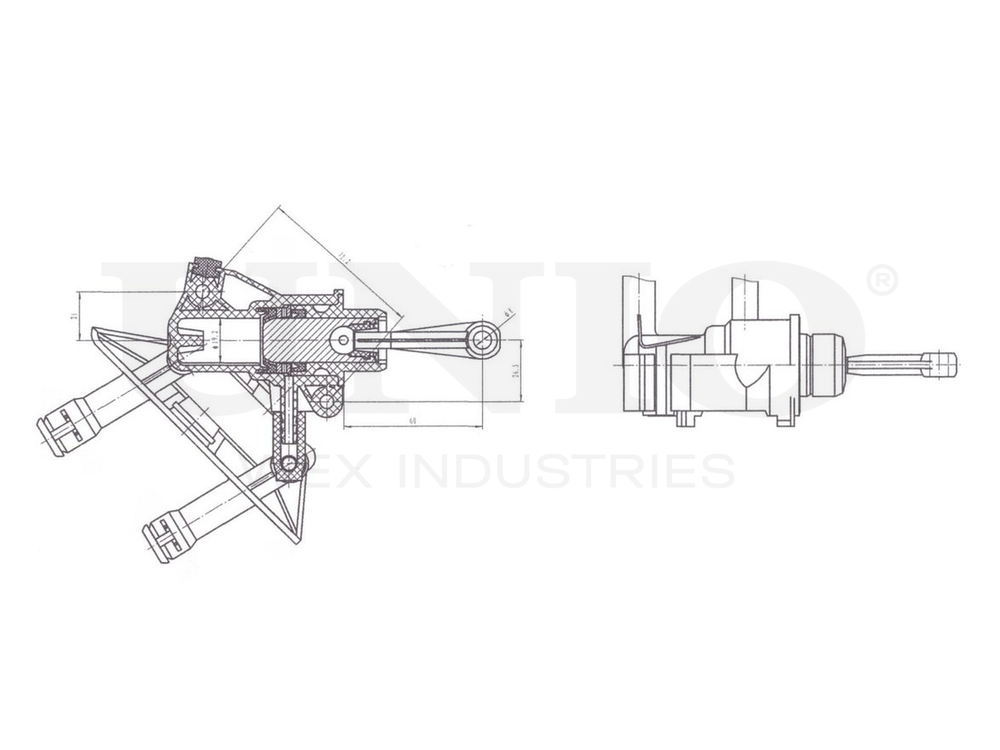 Цилиндр сцепления главный UNIO BRC-10013