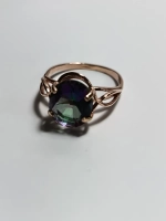 Кольцо бижутерное "Северное сияние"