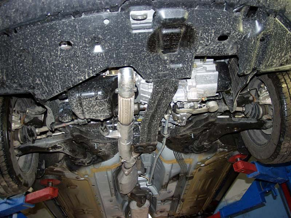 Защита картера и КПП Sheriff для Mitsubishi Carisma 1995-2003 арт.14.0043