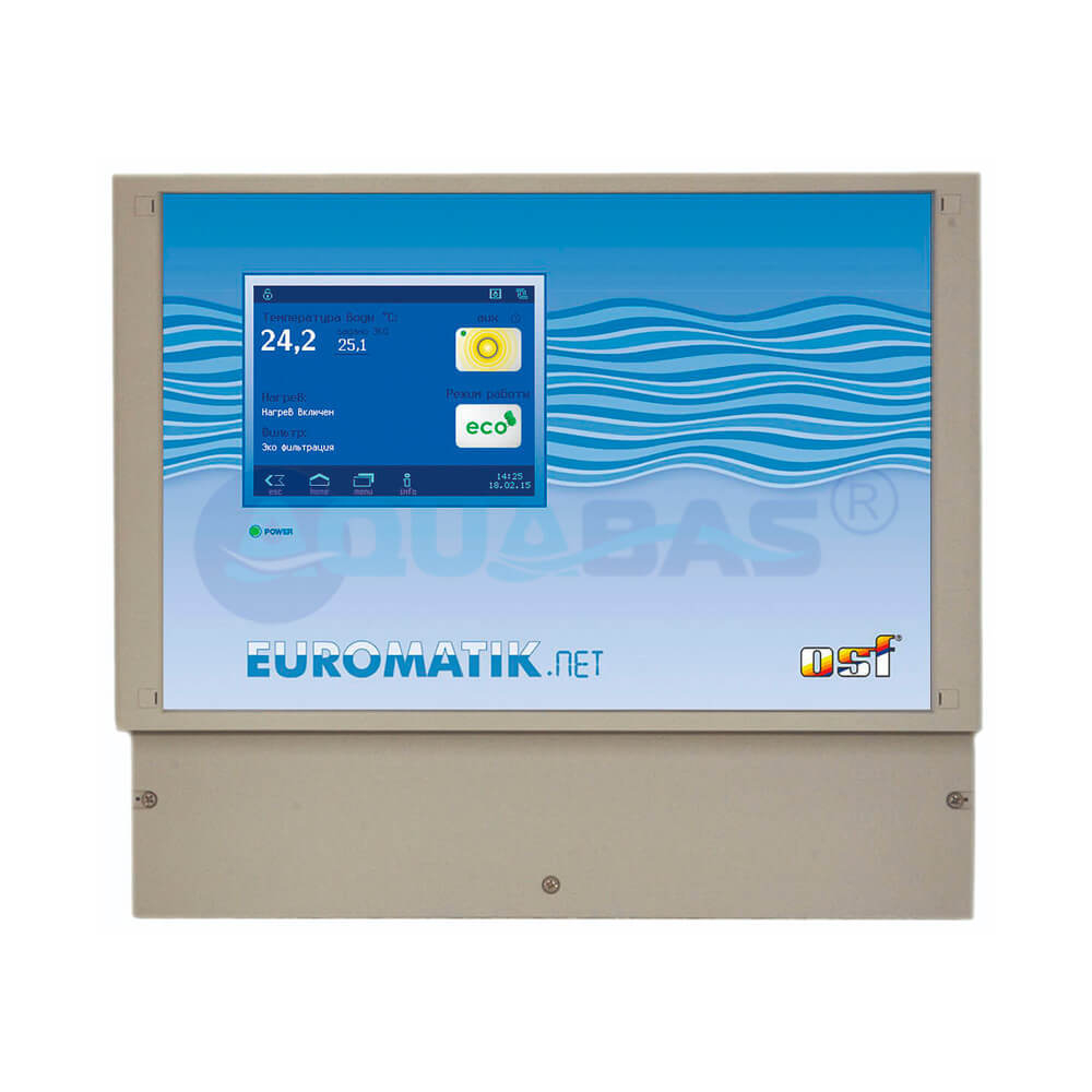 Блок управления многофункц. OSF EUROMATIK.NET датчик t каб.1,5м выход LAN (310.550.0400)