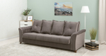 Ирис диван-кровать (серо-коричневый)