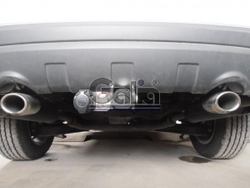 Фаркоп оцинкованный Galia C060C для Chevrolet Captiva 2006-2013, 2013-2018, Opel Antara 2006-2013, 2013-2017(паспорт и сертификат в комплекте)(без электрики)