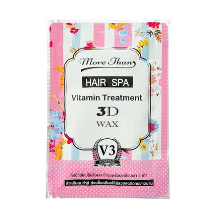 More Than Экспресс-маска для волос Витаминная процедура 3D V3, для окрашенных волос, 10 гр