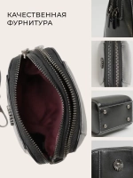 Сумка через плечо маленькая кросс боди для телефона кожаная