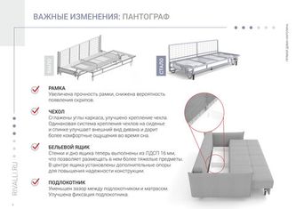 Изменение конструктива каркаса изделий