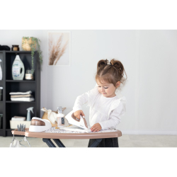 Набор Smoby MiniTefal 330125 гладильная доска с паровым утюгом и 9 аксессуарами для детей от 3 лет — фото 9