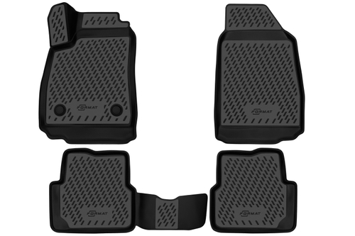 Коврики в салон для CHEVROLET Cobalt (II, IIr) 2011-2016, 2020- FORMAT.CARCHV00029