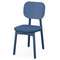 Стул Saga, рогожка, синий