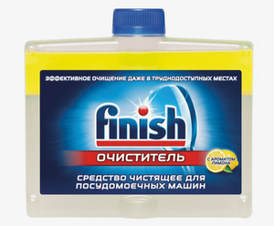 ДЛЯ ПОСУДОМОЕЧНЫХ МАШИН ЧИСТЯЩЕЕ СРЕДСТВО FINISH С АРОМАТОМ ЛИМОНА 250МЛ