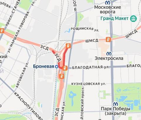 Внимание! Дорожные работы с ограничениями движения на ЗСД с 19 по 20 октября