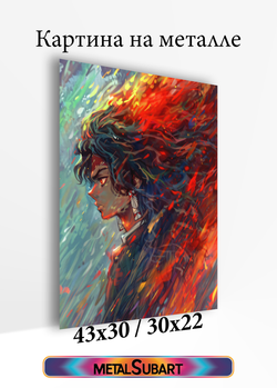 Картина на стену на металле от MetallSubArt