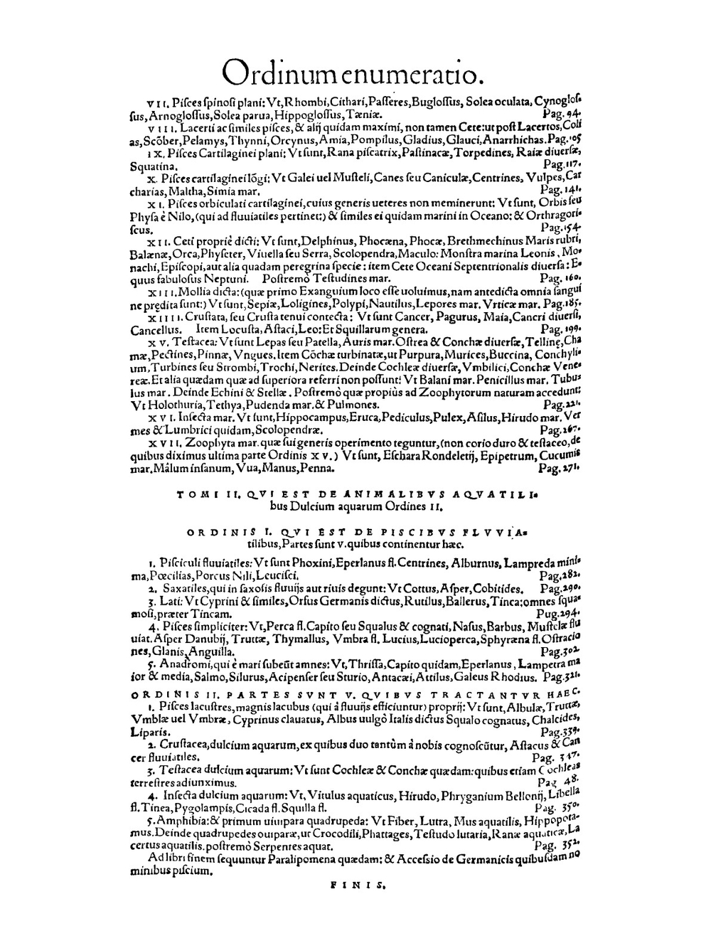 Nomenclator aquatilium animantium | Konrad Gessner