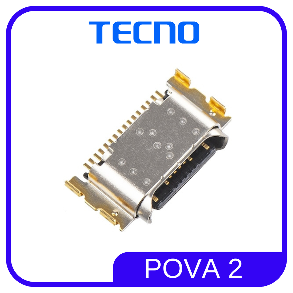 Tecno Pova 2 (LE7) / Системный разъем (зарядки)
(Type-C) (ORIG)