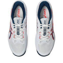 Мужские кроссовки для бадминтона/сквоша Asics Netburner Мячistic FF 4 - white/mako blue