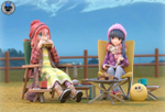 Фигурка Rin and Nadeshiko Yuru Camp△ Диорама