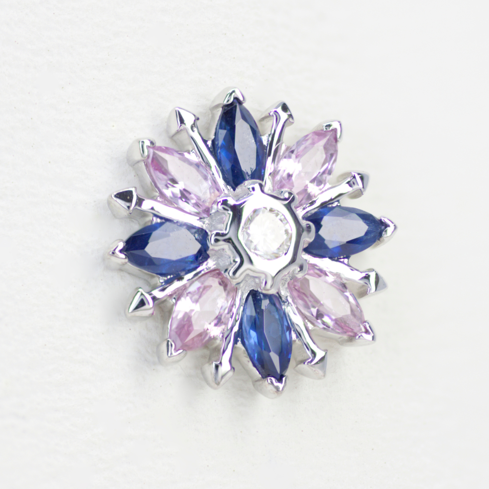 Wind Rose tops with Precious stone